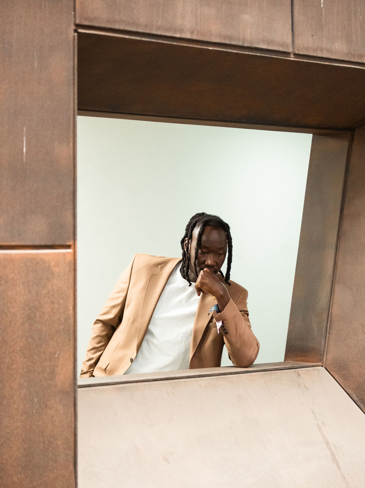 Through the frame